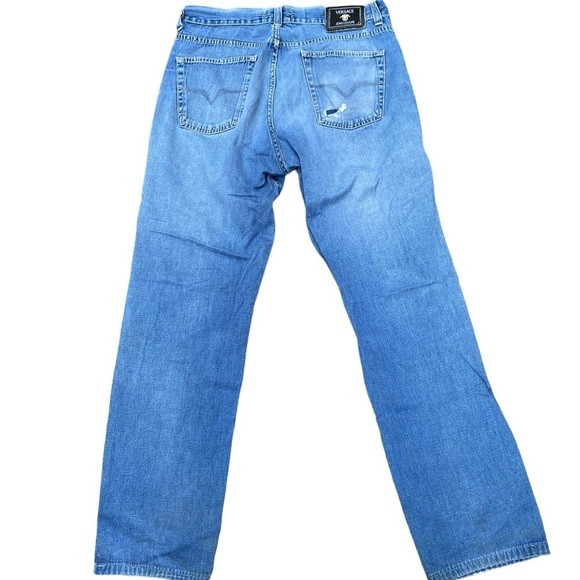 Vintage Versace Jeans Size 36 Blue - Picture 2 of 15